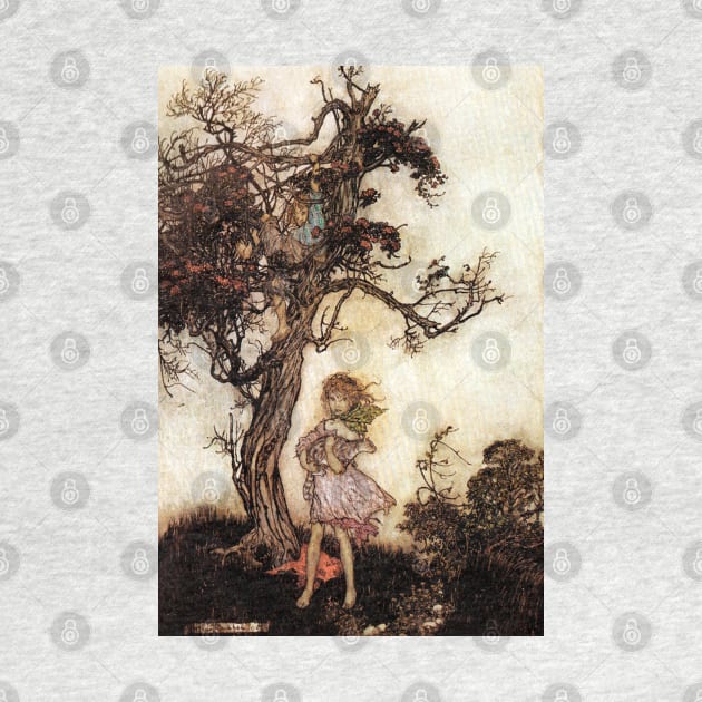 Wild Children - Arthur Rackham by forgottenbeauty